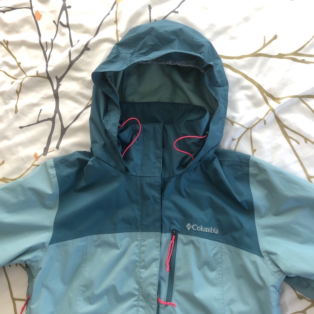 Columbia rain jacket